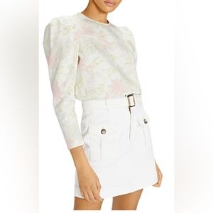 Ted baker London Floral Blouse- 0